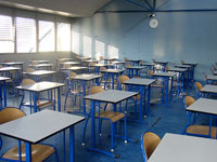 Photo, "Classroom," Thomas Favre-Bulle, March 10, 2005, Flickr