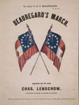 engraving, Beauregard's march, c1861, LOC