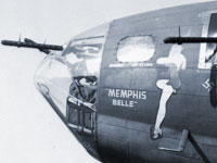 Nose art of the Memphis Belle, U. S. Air Force photo