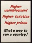 Impress, Acton, Conservative and Unionist Central Office, 1968, Higher unemploym