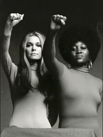 Photo, Gloria Steinem and Dorothy Pitman Hughes, Dan Wynn, c. 1970
