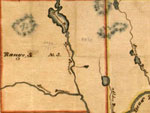 Detail, Somerset County, Maine map, Baker Library Historical Collections