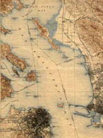 Map, San Francisco 15-minute Quadrangle, 1895