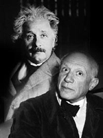 Photo, Einstein and Picasso, NOVA: Einstein's Big Idea