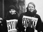 women on strike