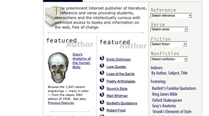 Bartleby, Great Books Online