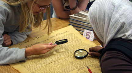 Exploring Historical Texts in a Discussion-Based Class