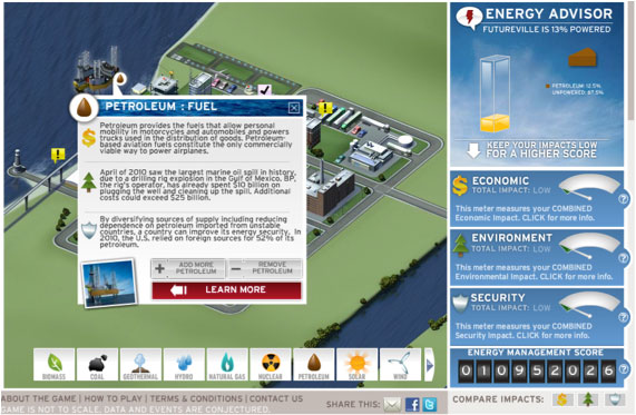 Energyville screenshot