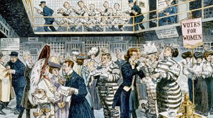 Women's Suffrage Cartoon