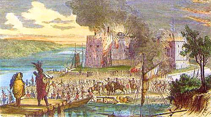 Which Native American Tribes Allied Themselves with the French?