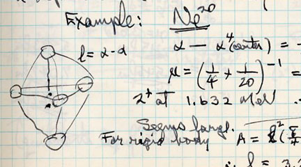 Linus Pauling Research Notebooks