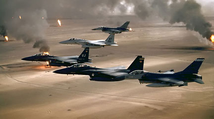 Sand, Sea, and Oil: Operation Desert Storm
