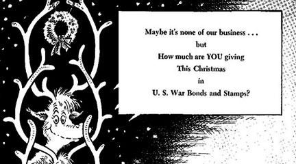 Dr. Seuss Went to War: A Catalog of Political Cartoons