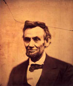 Abraham Lincoln, 1865, Alexander Gardner Albumen silver print Abraham Lincoln, 1865, Alexander Gardner Albumen silver print