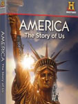 DVD case, America: The Story of US, web shop, history.com DVD case, America: The Story of US, web shop, history.com