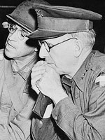 Omar Bradley and Lesley McNair Omar Bradley and Lesley McNair