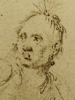 detail of sketch of Joseph Louis Cook by John Trumbull, 1785, Yale Art Gallery detail of sketch of Joseph Louis Cook by John Trumbull, 1785, Yale Art Gallery