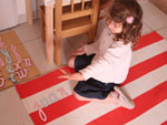 Photo, "Montessori en famille, langage, écriture spontanée," June 6, 2007, valilouve, Flickr, creative commons Photo, "Montessori en famille. . . ," 2007, valilouve, Flickr, cc