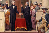 First capitol inauguration, 1829, Jackson First capitol inauguration, 1829, Jackson