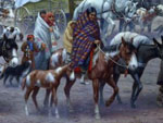 Painting, The Trail of Tears, Robert Lindneux, Woolaroc Museum and Wildlife Preserve Painting, The Trail of Tears, Robert Lindneux, Woolaroc Museum