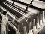 Photo, Competing with the mule, c. 1936, Bigelow-Sanford Carpet Company, Baker Library Photo, Competing with the mule, c. 1936, Bigelow-Sanford Carpet Company, Baker L