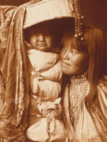 Apache mother and papoose, Library of Congress Apache mother and papoose, Library of Congress