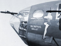 Nose art of the Memphis Belle, U. S. Air Force photo Nose art of the Memphis Belle, U. S. Air Force photo
