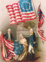 Betsy Ross postcard Betsy Ross postcard