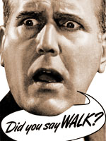 Sinclair gasoline ad, 1942, Did you say Walk? Sinclair gasoline ad, 1942, Did you say Walk?