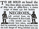Newsprint, Sale of Africans from the Windward Coast, NYPL Newsprint, Sale of Africans from the Windward Coast, New York Public Library