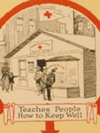 Print, American Red Cross health center Your membership helps to put a health center in your town, c. 1919, Library of Congress Print, American Red Cross health center, c. 1919, Library of Congress