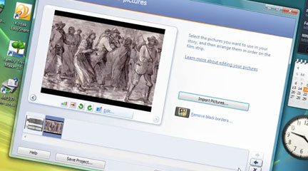 Screencapture, Digital Storytelling in the Classroom, January 25, 2010, TeachTecMsft, YouTube Screencapture, Digital Storytelling in the Classroom, January 25, 2010
