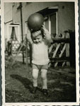 photography, Jonathan with a ball, c. 1957 digitized 23 May 2010, Flickr CC photography, Jonathan with a ball, c. 1957 digitized 23 May 2010, Flickr CC
