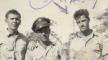 Photograph, Robert McCollum and two service friends in uniform, Air Transport Camp, Burma, Library of Congress. Photograph, Robert McCollum and two service friends in uniform, Burma, LoC.