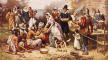 The First Thanksgiving, Jean Louis Gerome Ferris The First Thanksgiving, Jean Louis Gerome Ferris