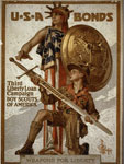Lithograph, U*S*A Bonds - Third Liberty Loan Campaign, 1917, J. C. Leyendecker, LOC Lithograph, U*S*A Bonds - Third Liberty Loan Campaign, 1917, J. C. Leyendecker