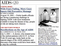 Image for AIDS at 20 Image for AIDS at 20