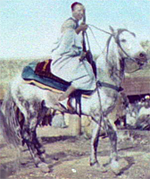 Photo, North African man with rifle on horseback, William Henry Jackson, 1894, Around the World in the 1890s Photo, North African man on horseback, W H Jackson, 1894, Around the World...