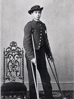 Photo, Private Charles Mitchell, Matthew Brady, c. 1862 Photo, Private Charles Mitchell, Matthew Brady, c. 1862