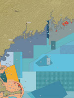 Map, Marine protected areas in the Gulf of Maine, National Marine Protected Areas Center (U.S.), 2008? Map, Marine protected areas in the Gulf of Maine...