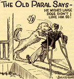 Image, cartoon from "The Polio Chronicle," Bolte Gibson, 1932, Disability History Museum Image, "The Polio Chronicle," Bolte Gibson, 1932, Disability History Museum