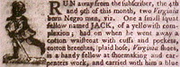 Image, March 14, 1766 slave ad, Geography of Slavery in America Image, March 14, 1766 slave ad, Geography of Slavery in America