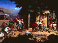 Painting, Sunday Morning in the Mines, Charles Nahl Painting, Sunday Morning in the Mines, Charles Nahl