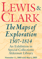 Logo, Lewis & Clark, The Maps of Exploration Logo, Lewis & Clark, The Maps of Exploration