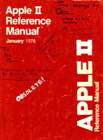Image, cover of Chris Espinosa's <em>Apple II Reference Manual,</em> 1978, Making the Macintosh Image, Apple II Reference Manual, 1978, Making the Macintosh