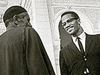 Photo, Introductory graphic, The Malcolm X Project Photo, Introductory graphic, The Malcolm X Project