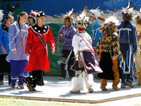 Photo, Oneida dancers, New York State Fair, 2008 Photo, Oneida dancers, New York State Fair, 2008