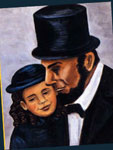 Illustration, Mr. Lincoln's Whiskers, 2009, Karen B. Winnick Illustration, Mr. Lincoln's Whiskers, 2009, Karen B. Winnick