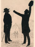 Sketch, The Ordinance Passed, Charlestown, Va., unknown (pre-1888), David Hunter Strother, Library of Virginia Sketch, The Ordinance Passed, Charlestown, Va., unknown (pre-1888), David Hunter