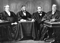United States Supreme Court 1890. Photo by Napoleon Sarony. Courtesy Library of Congress. Supreme Court 1890. Photo by Napoleon Sarony. Courtesy Library of Congress.